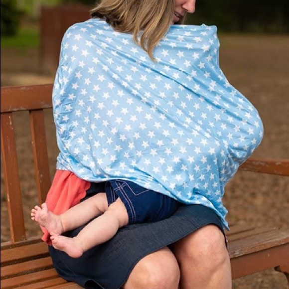 NWT Sweet Baby Beans Stripe 5 in 1 Nursing Cover - Picture 2 of 9